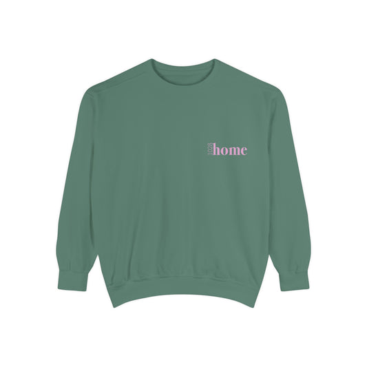 my love language is making neutrals nervous crewneck // green