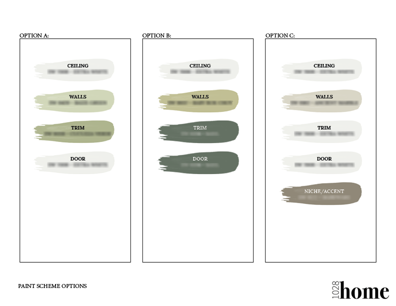 pleasant greens color palette